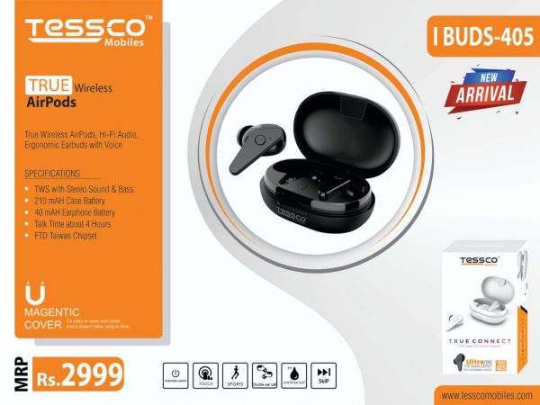 Tessco I Buds 405 Earbuds ( 6 Months Warranty) - Image 4