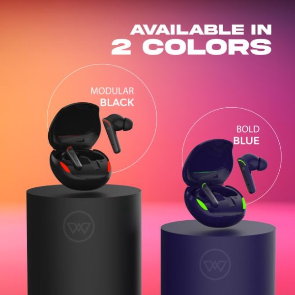 Wings Phantom 250 Wireless Earbuds, with 30 Hours Playtime, Bullet Charge, 40ms Low Latency, Bluetooth 5.2, 13mm Drivers, AAC Codec Support, Acoustic Echo Cancellation TWS Earphones (Blue) - Image 23