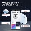 Wings Phantom 380 ANC Best Low Latency 30Hrs Earbuds, ANC Bluetooth Wireless Headphones, Ergonomic Case with LED Lights, 50 Hours Playtime, Quad ENC Mic, TWS Headset with Touch Controls. - Image 15