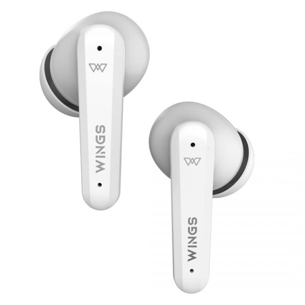Wings Phantom 380 ANC Best Low Latency 30Hrs Earbuds, ANC Bluetooth Wireless Headphones, Ergonomic Case with LED Lights, 50 Hours Playtime, Quad ENC Mic, TWS Headset with Touch Controls. - Image 4