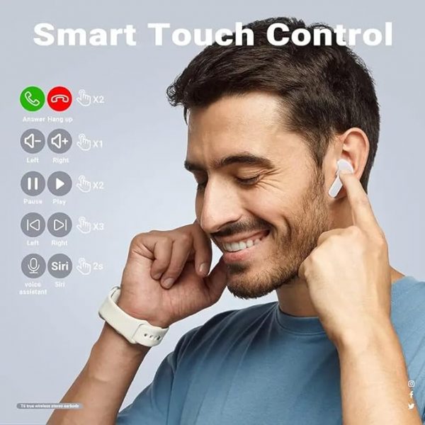 Ultrapods true Wireless Earbuds With LED Digital Display & Heavy Bass - Image 15