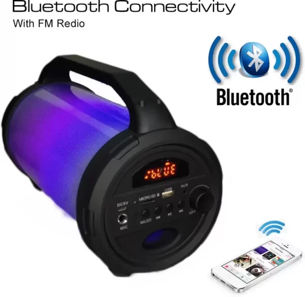 JVC XS-N218BC 20 W Bluetooth LED Lights Party Speaker - Image 10