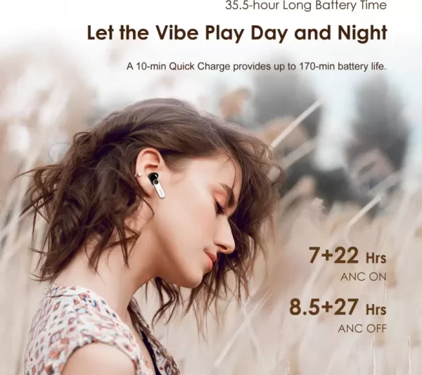 ORAIMO FreePods 4 30db ANC Earbuds with 35.5h Playtime,Quad ENC Mic,Custom EQ modes - Image 14