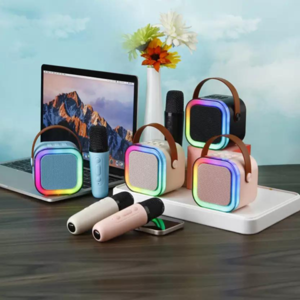 MZ S669 10W Bluetooth Speaker With Wireless Mic KARAOKE SPEAKER - Image 8