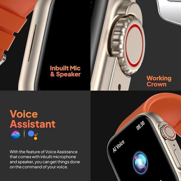 Ultra Watch T900 Smartwatch 2.09  Series 8, Big Display - Image 35