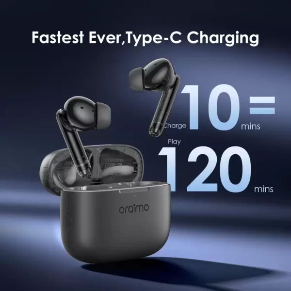 ORAIMO FreePods Lite Earbuds (Phantom Black) - Image 14