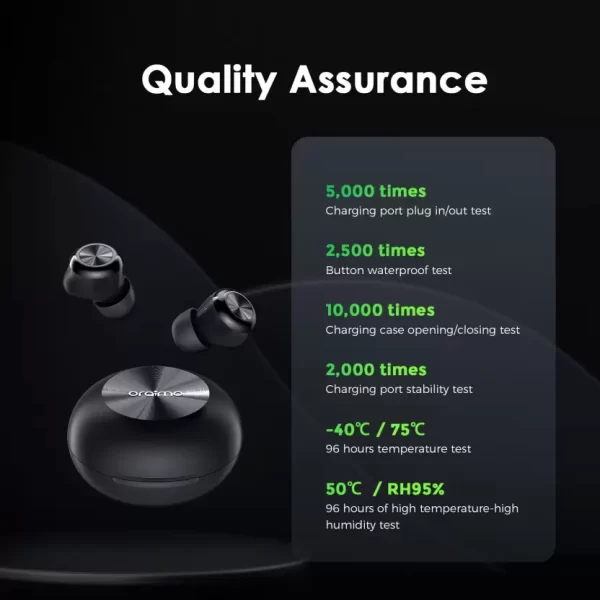 ORAIMO Airbuds 3 Earbuds ( Black ) - Image 38