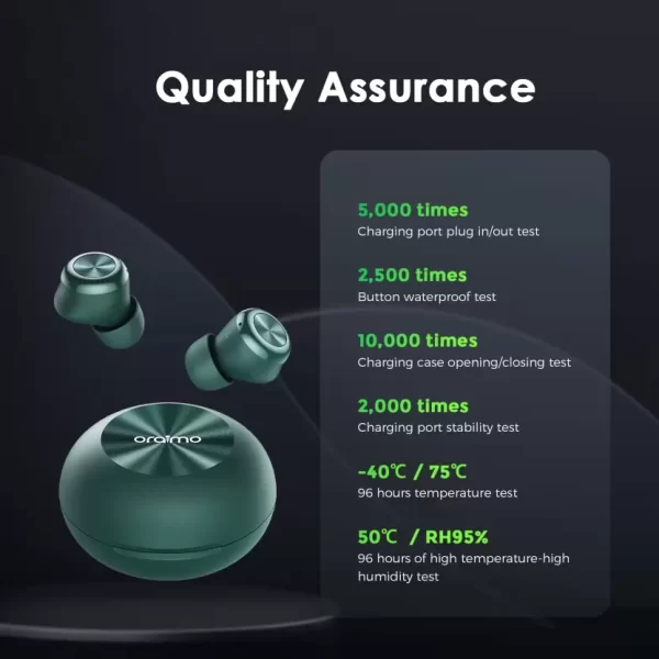 ORAIMO Airbuds 3 Earbuds ( Black ) - Image 39