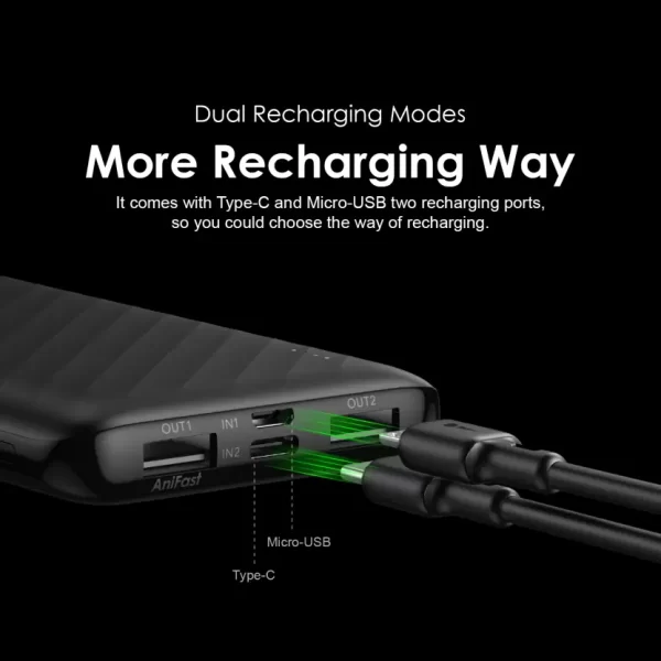 ORAIMO OPB-P118D Toast 10 10000 mAh 12 W Power Bank - Image 2