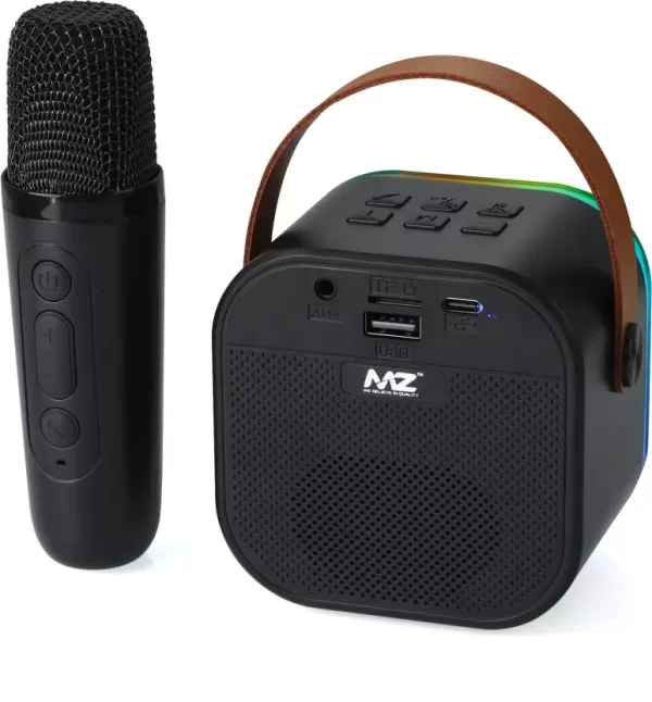 MZ S669 10W Bluetooth Speaker With Wireless Mic KARAOKE SPEAKER - Image 5